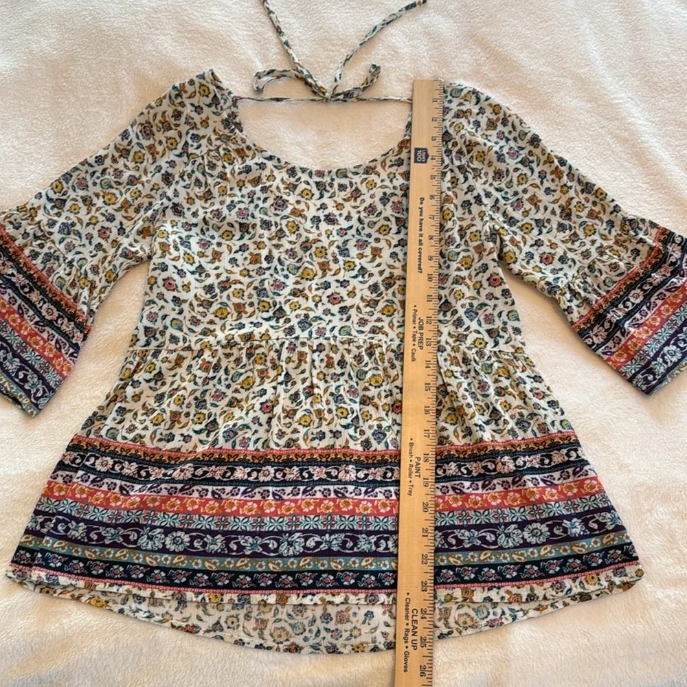 exhilaration Print Top - Picture 8 of 12